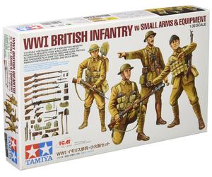 Tamiya America, Inc 32409 WWI British Infantry with Small Arms & ICM (US IMPORT)