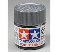 Tamiya America Inc Acrylic X11 Gloss Chrome Silver TAM81011 0.77 Fl Oz (Pack of 1)