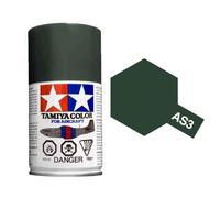TAMIYA AS-3 Grey Green (Luftwaffe) 100ml Model Aircraft Spray Paint 86503