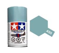 TAMIYA 86505 AS-5 Light Blue Matt (Air Force) 100 ml - Spray Paint for Plastic Model Making, Especially for Aircraft Models, Model Making and Craft Accessories, 75 ml