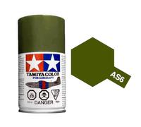 Tamiya AS-6 Olive Drab (USAAF) - 100ml Spray Can # 86506