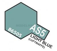 TAMIYA 86505 AS-5 Light Blue Matt (Air Force) 100 ml - Spray Paint for Plastic Model Making, Especially for Aircraft Models, Model Making and Craft Accessories, 75 ml