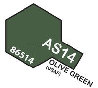 Tamiya AS-14 Olive Green (USAF) - 100ml Spray Can # 86514