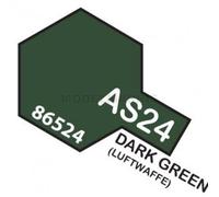 Tamiya AS-24 Dark Green (German Air) - 100ml Spray Can # 86524