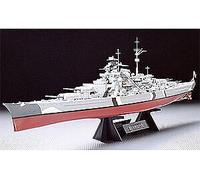 Tamiya 1/350 Ships - German Battleship Bismarck with Stand - 78013
