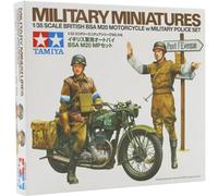 Tamiya British BSA M20 Motorbike with Military Police Model Kit 35316Scale 1:35