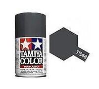 TAMIYA COLOR TS-48 SPRAY PAINT FOR PLASTIC GUNSHIP GRAY - 100ML