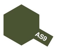 Tamiya Colour for Aircraft Acrylic Spray Paint AS-9 RAFF Dark Green (100ml)