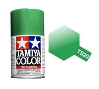 TAMIYA TS-20 Metallic Green 100ml Plastic Model Kit Spray Paint 85020