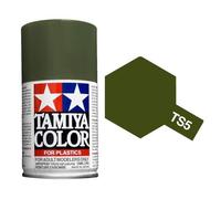 TAMIYA TS-05 Olive Drab 100ml Plastic Model Kit Spray Paint 85005