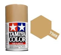 Tamiya 85068 Synthetic Spray TS68 Wooden Deck Tan (100ml) Modeling