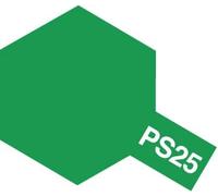 Tamiya Colour Spray Paint for Polycarbonate PS-25 Bright Green (100ml)