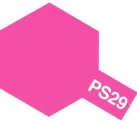 Tamiya Colour Spray Paint for Polycarbonate PS-29 Fluorescent Pink (100ml)