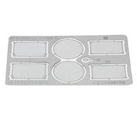 TAMIYA Dickie 12666-000 300012666-1:35 Photoetched Parts Radiator Panther, White