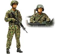TAMIYA Dickie 300036316 Plastic Model Building 1:16 Figures JGSDF Tank Crew, 2