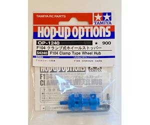 Tamiya F104 Clamp Type Wheel Hub Hop Ups 54240 NEW RC