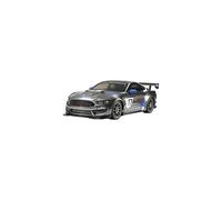 TAMIYA Ford 58664 1:10 RC Mustang GT4 TT-02 Remote Controlled Car/Vehicle Model Building Kit Hobby Assembly, Grey