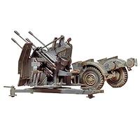 Tamiya German 20mm Flakvierling 38 MITSd.Ah52-1:35 Scale Military