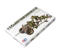 Tamiya German 37mm Anti-Tank Gun Pak 35/36 Military 1:35 Plastic Model Kit