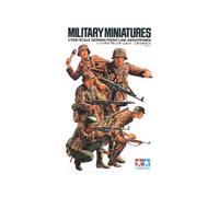 Tamiya - German Frontline Infantryman - WWII German Soldier Figurines - 1/35 Scale - 5 Figures - Age 14+