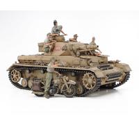 Tamiya German Panzerkampfeagen/Motorcycle Set North Africa (1:35)