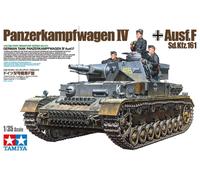 Tamiya German Panzerkampfwagen IV Ausf.F Tank (1:35 Scale)
