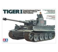 TAMIYA German Tiger I Early Production Tank 1:35 Military Model Kit - 35216