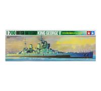Tamiya HMS King George V 1:700 British Battleship Model Kit Water Line Series