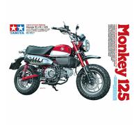 TAMIYA 14134 Honda Vehicle 14134-1:12 Monkey 125, Model Building, Plastic Kit, Unpainted, Grey