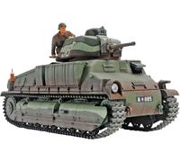 Tamiya JAPAN 35344 FRENCH MEDIUM TANK SOMUA S35 Military Tank 1/35 Scale Kit