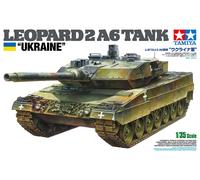 TAMIYA Kampfpanzer 25207 1:35 BW KPz Leopard 2 A6 (3) Ukr. -Model, Plastic, Asse
