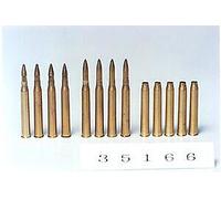 Tamiya Projectiles King Tiger 88mm Brass 1:35 Scale Military