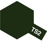 Tamiya Lacquer Colour Spray Paint Mini TS-2 Dark Green (100ml)