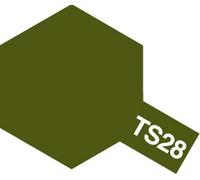 Tamiya Lacquer Colour Spray Paint Mini TS-28 Olive Drab 2 (100ml)