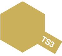 Tamiya Lacquer Colour Spray Paint Mini TS-3 Dark Yellow (100ml)