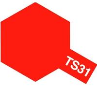 Tamiya Lacquer Colour Spray Paint Mini TS-31 Bright Orange (100ml)