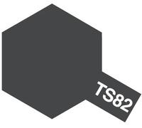 Tamiya Lacquer Colour Spray Paint Mini TS-82 Rubber Black (100ml)
