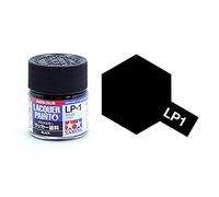 TAMIYA Lacquer Paint, LP-1 Gloss Black, 10 mL, TAM82101