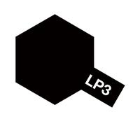 TAMIYA Lacquer Paint LP-3 Flat Black 10ml Model Kit Paint Humbrol