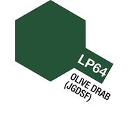 Tamiya Lacquer Paint LP-64 Olive Drab (Jgsdf) 10ml Model Kit Paint Humbrol