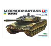 Tamiya Leopard 2 A6 Tank Ukraine 1/35 Model Kit 25207 Limited Edition
