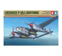 Tamiya Lockheed P 38 J Lightning Military Aircraft Model Kit 61123 Scale 1:48