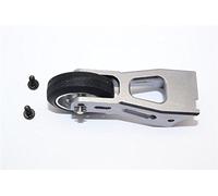 Tamiya Lunch Box Aluminum Rear Wheelie Bar - 1 Set Gray Silver