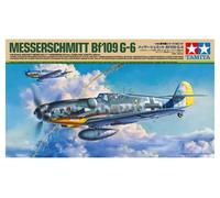 Tamiya Messerschmitt Bf 109 G-6 1:48 61117 Plastic Model Airplane Kit