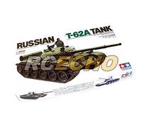 Tamiya Military Model 1/35 Russian T-62A Tank Scale Hobby 35108