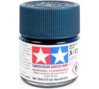 Tamiya Mini X 13 Metallic Blue Acrylic Paint 10ml Tamiya Multicolor