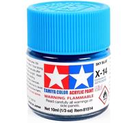 Tamiya Mini X 14 Sky Blue Acrylic Paint 10ml Tamiya Multicolor