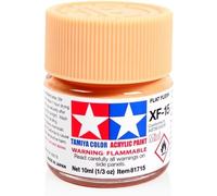 Tamiya Mini XF 15 Flat Flesh Acrylic Paint 10ml Tamiya Multicolor