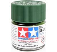 Tamiya Mini XF 26 Deep Green Acrylic Paint 10ml Tamiya Multicolor
