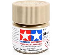 Tamiya Mini XF 57 Buff Acrylic Paint 10ml Tamiya Multicolor